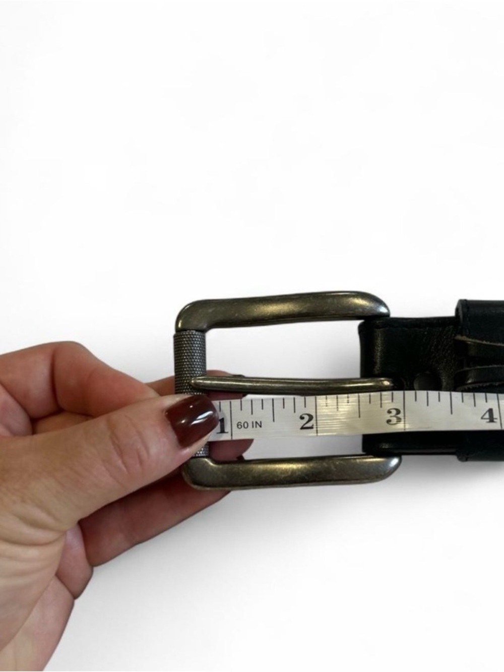NWT Justin's Belt | Bomber Belt Genuine Black
Leather Men's Size 40 - Picture 6 of 7